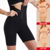 Kvinnors skapare Kvinnor formade mage kontroll trosor hög midja body shaper midje tränare shorts lår bantning korsettkomprimering