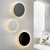 Lampa ścienna LED Proste kreatywne okrągłe zaćmienie Solar Minimalna sypialnia można połączyć z inżynierią