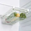 Bottiglie di stoccaggio Cucina Frutta Scatola per alimenti Plastica trasparente Organizzatore per frigorifero Scivolo sotto il ripiano Scatole per cassetti Supporto per rack Accessori per frigorifero