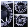 Steering Wheel Covers 38cm Car Cover Plush Winter Soft And Comfortable Keep Warm Interior Accessories Universal