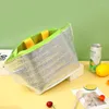 Le stockage met en sac la grande couleur unie simple imperméable de sac d'isolation épaisse de boîte à lunch