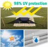 Voile d'ombrage triangulaire multi-tailles, imperméable, extérieur, jardin, Patio, fête, protection solaire, auvent pour plage, Camping, piscine 230404