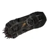 Crampons 1 paire 18 dents anti-dérapant glace neige chaussure botte Traction taquet pointes Crampon chaussures bottes couvre 230404