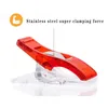 NewParty لصالح ملزمة Clamp Clamping Houseferike Plastic Wonder Clips حامل لـ DIY المرقور النسيج الحرف الخياطة الحياكة 9 ألوان