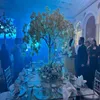 Decorazione bianca personalizzata Fiori artificiali centrotavola per matrimoni per il palcoscenico della sala da sposa Decorazione IMAK744