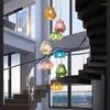 Lâmpadas pendentes Chandelier Modern Diamond Lava Lava LED LED