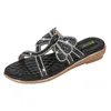 Sandalen Damen Sport 10 Weiche Mode Keilschuhe Tierzehe Damen Sohle Strass Runde SandalenSandalen