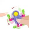 Finger dekomprimering leksaker bubblor astronauter kedja deformation gyroskop barn mecha mekanisk mångsidig rotera robot