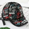 Bola bonés algodão graffiti boné de beisebol para homens e mulheres moda chapéus unisex casual hip hop snapback chapéu pico venda