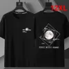 Mens Tshirts 10xl 12 XL Plus Size T Shirt Men Summer Short Sleeve Tshirt Moon Print Tops Tees Male Big 12xl 7 Color 230404