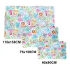 Changing Pads Covers Waterproof Crib Sheet Baby Urine Changing Mat Cotton Reusable Infant Change Diaper Pad Cover Washable born Bed Nappy Mattress 230404