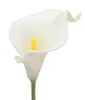 Dekorativa blommor kransar 10st högkvalitativa konstgjorda calla lily för diy brud bröllop bouquet centerpieces hem dekorekorativ