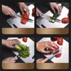 Stainless Steel Cutting Board Antibacterial Chopping Block Antimildew Fruit Vegetable Meat Noodle Bread Plate Sided Working