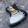 Silver Burst RD Electric Guitar Rosewood Fingerboard Mahogany Body Gold Hardware Guitarra Customizable
