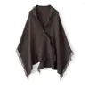 Шарфы MELILAMB 2023, осенне-зимний женский кашемировый шарф, вязаный теплый модный платок, высококачественные персонализированные накидки для девочек