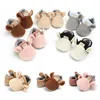 First Walkers 0-24 Months Unisex Baby Shoes Sheep Ears Girl Snow Boots Winter Warm Soft Sole Plush Prewalker Boys ShoesFirst