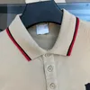 Polo classica di lusso Maglietta casual da uomo a manica corta Tee Burb Maglietta firmata Tb Maglietta ricamata Uomo Donna Estate Business