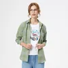 Blusas para mujer Camisa a cuadros para mujer 2023 Blusa informal suelta para mujer y tops Estilo universitario fresco Camisas de manga larga para mujer Ropa para mujer