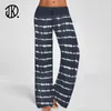 Women's Pants Summer Softy Wide Leg Painting Printed Tie Dye High Waist Sweatpant Loose Paddy Streetwear Women Long Pant Casual Trouser