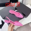 Classic Lady sandal designer SHoes Leather outsole sandals party Letter splicing women Dance Dress shoe Suede Flat shoes Suede panel Woman shoes size 35-42 With box