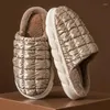 Pantofole Scarpe invernali da uomo in cotone Moda Plus Velluto Mantieni caldo per interni Impermeabile antiscivolo Campione di comode calzature maschili