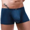 Caleçon iKingsky pour hommes Stretch Bulge Boxer Briefs Sexy U-hance Pouch Shorts Soft Low Rise Trunk Under Panties pour hommes 230404