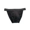 Sous-vêtements pour hommes sous-vêtements Bikini slip G-string court coton maillot de bain pour hommes culottes de nuit érotique Hombre Lingerie masculine