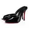 christian louboutin Red Bottom 2024 So Kate Heels Schuhe Mode Damen Leder Stiletto Peep-Toes Sandalen Slingback Designer High Heel Luxus Spitzige Loafers Kastengröße 5-10