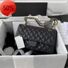 Evening Bags Shoulder Designer 7A Classic Flap Chain Bag Women Caviar Grain Cowhide Leathers Fashion Handbag Cross Body