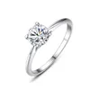 Designer classique polyvalent polyvalent gemm s925 silver anneau de mode européenne charmante fiche de femme de luxe de haut niveau zircon bijoux de mariage
