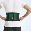 Waist Support Adjustable Breathable Lumbar Back Belt Trainer Trimmer For Men Women Pad Spine Strap