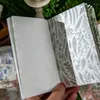 50 folhas de papel artístico artístico outono fresco planta colagem fundo decoração base escrita scrapbook 135 120mm