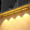 Lâmpada de parede sensor de movimento noturno de guarda -roupa leve, quarto de caba