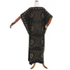 Ethnic Clothing Off Shoulder African Dashiki Dress Beading Bat Sleeve Bazin Rich Long Maxi Robe Gowns Women's Clothes Sexy Evening Party