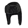 Berets Inverno Trapper Chapéus Orelha Flaps Neve Pelúcia Ski Chapéu Térmico Quente Bicicleta Patinação Mantendo Correndo Motocicleta