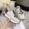 2023 Fashion Channel Hohe und niedrige Sportschuhe Männer und Frauen Coach Runaway Schuhe Leder Poon Schuhe Freizeitschuhe 23,10 l