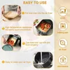 Baking Pans Air Fryer Disposable Paper Parchment Wood Pulp Steamer Cheesecake Air Fryer Accessories Baking Paper