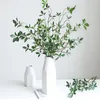 장식 꽃 인공 테 누이 폴리아 피커스 나무 가지 가짜 잎 꽃 홈 장식 긴 결혼 장식 Planta Artificiale
