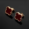 Designer earrings Valentine's Day clover fashion luxury wedding accessories 2023