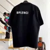 Frauen Designer Balanciagas T-Shirt Modemarke Paris Vor und nach dem Brief Classic Pop Family Kurzarm T-Shirt Männer And264C