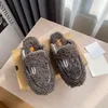 Projektant Ug Kapłacze pantoufle Tazz Slipper Slide Australian Womens Kaptary Wool Weaving Casual Wool Sippers Fashion Dams Slajdes Rozmiar 35-40