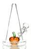 Vintage pumpkin Glass Bong Hookah hand Smoking Pipes With Bowl Original Glass Factory direct sale can put customer logo by DHL UPS