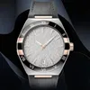 Luksusowy modny męski designerski zegarek dla mężczyzny mechaniczny automatyczny zegarek z szafirowym wodoodpornym sportowym modnym zegarkiem z serii konstelacji