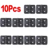 Conjunto acessório de banho 10pcs dobradiças de plástico dobradiça dobrável de nylon para caixa elétrica gabinete máquina de solda flip porta industrial rolamento buhinge