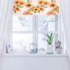 Curtain Kitchen Scheibengardinen Window Valances Valance Sunflower Curtains Farmhouse Kurzgardine Scheibengardine Room