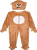 Brown Bear Mascot Costumes Halloween Fancy Party Dress Cartoon Posta