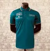 2023 フォーミュラ 1 F1 レーシングセットカルロス・サインツチャールズ・ルクレールフェルナンド・アロンソセットアップ Tシャツカジュアル通気性ポロ夏車モータースポーツチームジャージシャツ