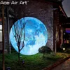 Inflatable Outdoor Moon Model Illuminated Moon Balloon for Wedding Decoration or Party/Large Evening Party