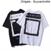 Brand Off Style White Summer T Shirts Rendering Graffiti ARRSTYL Miłośnicy Bawełny krótkie koszulka z krótkim rękawem