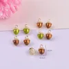 Charms Mix 10pcs/pack 3D Pine Nut Metal For Earring Necklace Jewelry DIY Making 9 14mm